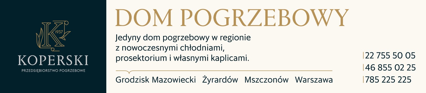 DOM POGRZEBOWY KOPERSKI - pogrzeb MILANÓWEK pogrzeb MILANÓWEK